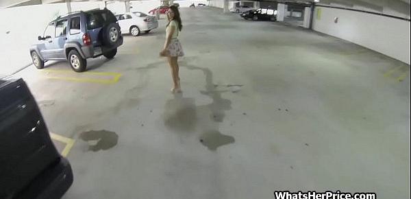 Getting my cock sucked at the mall parking lot